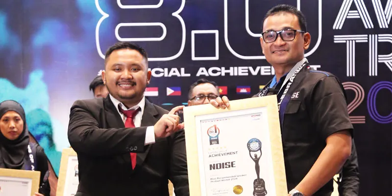 NOISE Raih Trusted Brand Award, Produk Sound System Berkualitas yang Diakui